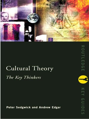 cover image of Cultural Theory